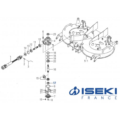 Roulement Boîtier ISEKI (V600-110-630-40)