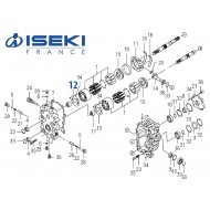 Disque Glace ISEKI (1689-201-201-00)