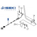 Câble Embrayage Sans Soufflet ISEKI (1593-332-051-20)