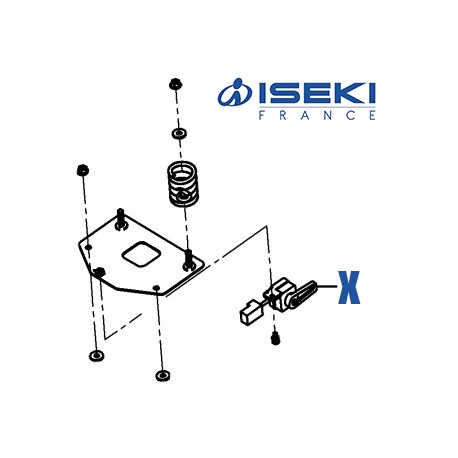 Interrupteur ISEKI (1716-680-330-00)