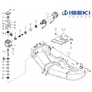 Roulement de Boîtier ISEKI (V600-110-600-60)