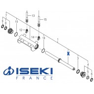 Axe de Piston ISEKI (K167-005-200-10)